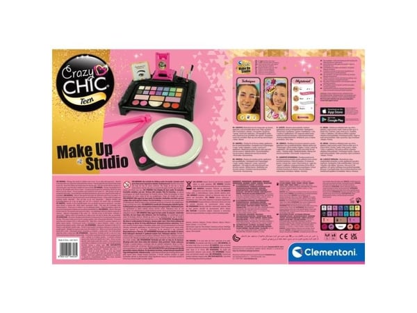 Clementoni do makijażu Crazy Chic Studio MakeUp (Crazy Chic Studio MakeUp)