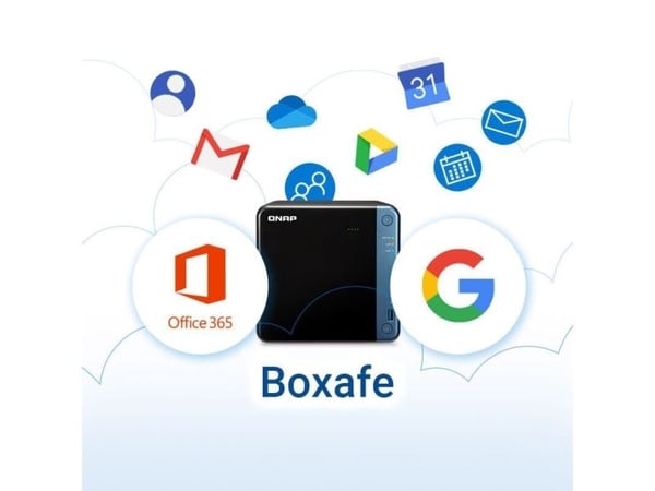 QNAP Boxafe for Microsoft 365 - Abonnementslisens (1 år) - 100 brukere - med vert