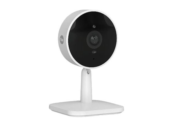 Yale SV-IC-1A-W-EU, IP-sikkerhetskamera, Innendørs, Trådløs, Amazon Alexa & Google Assistant, Bord/Vegg, Hvit