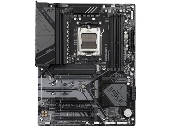 Gigabyte B650 EAGLE - Hovedkort - ATX - Socket AM5 - AMD B650 Chipset - USB-C 3.2 Gen 1, USB 3.2 Gen 2, USB 3.2 Gen 1 - Gigabit LAN - innbygd grafi...