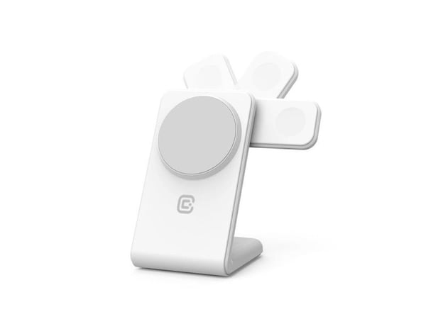 Crong CRG-MSPS-WHT, Innendørs, USB, Trådløs lading, Hvit