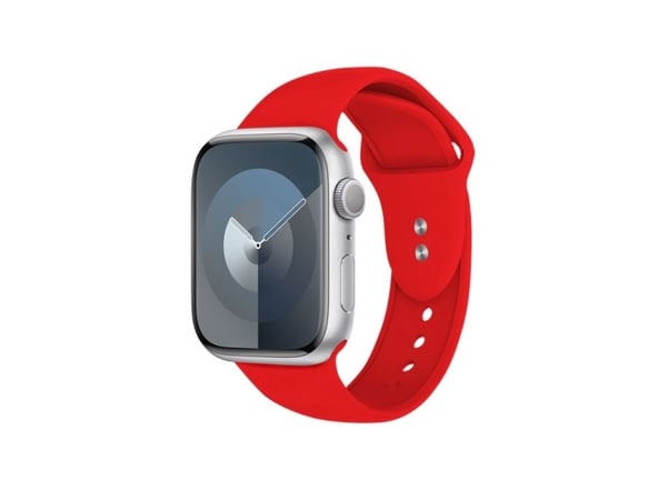 Crong Liquid - Apple Watch-bånd 42/44/45/49 mm (rød)