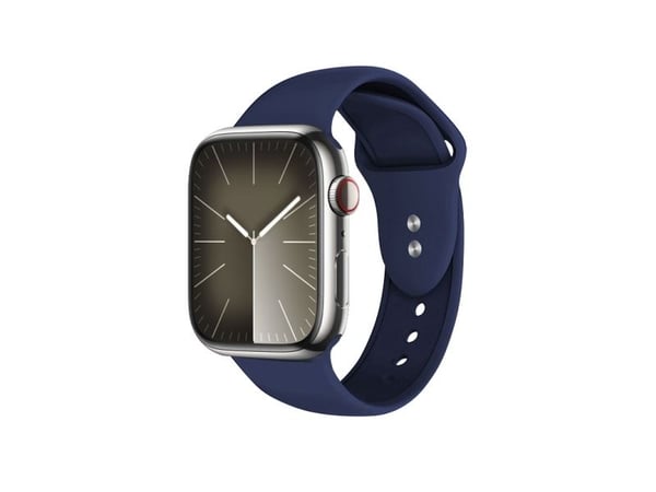 Crong Liquid - Apple Watch-bånd 42/44/45/49 mm (marine)
