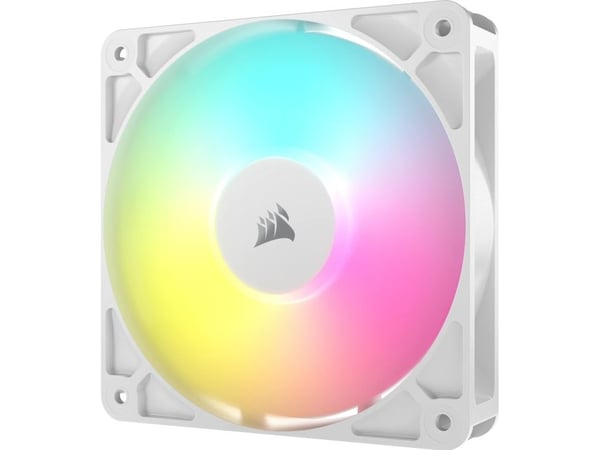 CORSAIR RS120 ARGB - Kabinettvifte - 120 mm - hvit