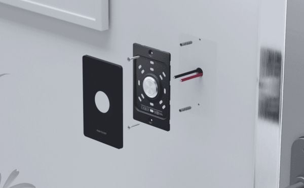 Ubiquiti - Exit button - hvit, svart