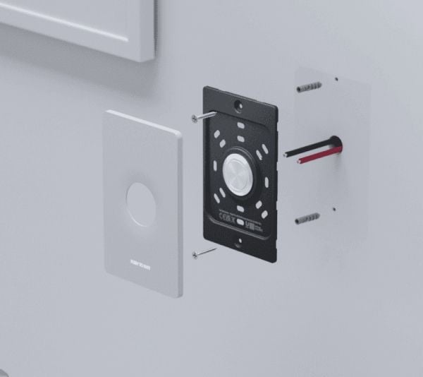Ubiquiti - Exit button - hvit, svart