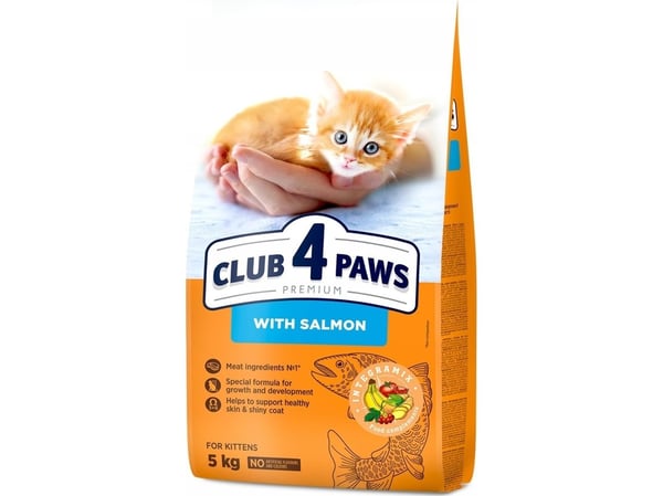 Synteza CLUB4L KOT 5 kg KITTEN med laks