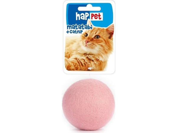 Happet Happet Kissapallo, jossa on matatabi ja kissanminttua 1kpl.