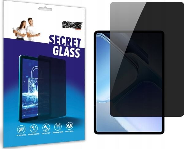 GrizzGlass personvernglass GrizzGlass SecretGlass til Vivo iQOO Pad 2 Pro