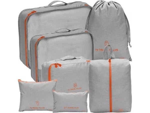 Trizand reiseorganizer til koffert – 7 deler Trizand 23111
