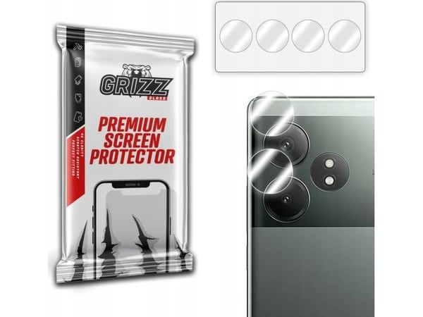 GrizzGlass Szkło na aparat GrizzGlass HybridGlass Camera til Realme GT 6T