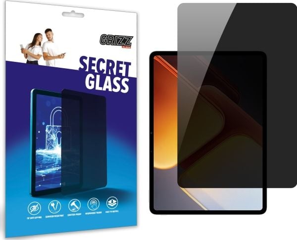 GrizzGlass personvernskjerm GrizzGlass SecretGlass for Vivo iQOO Pad 2
