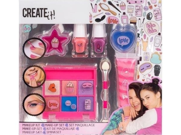 CREATE IT! sminkesett rosa/lilla 84507 /6 |