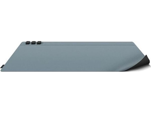 Uniq Hagen dobbeltsidig magnetisk skrivebordsmatte svart/blå/midnight black-washed blue