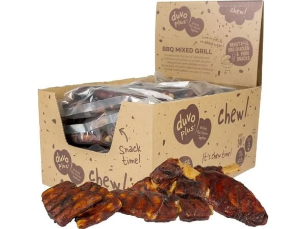 Duvo+ godbiter til hund BBQ Grill Mix 20 stk.