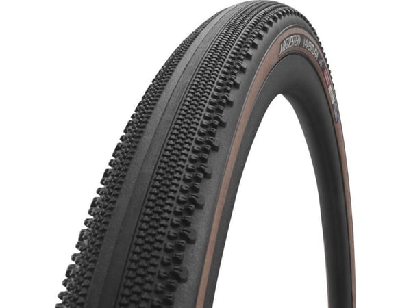 Vredestein gravel-dekk Aventura Seta 700x38C (38-622), sammenleggbart, TPI120, TLR, svart-transparent (NEW)