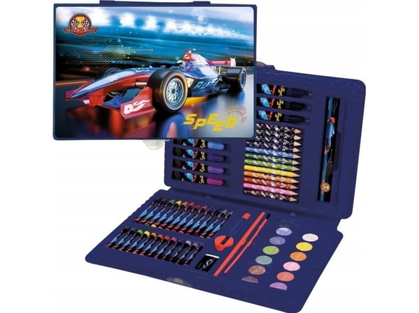 71 deler Race Team 10 Kidea kunstsett