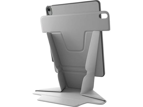 Uniq Ryze 360 Apple iPad Air 13" 2024 (6. sukupolvi) tabletin kotelo vaaleanharmaa/liitu harmaa