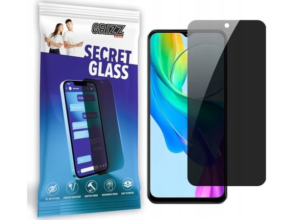 GrizzGlass SecretGlass personvern-/skjermbeskyttelse til Vivo Y18