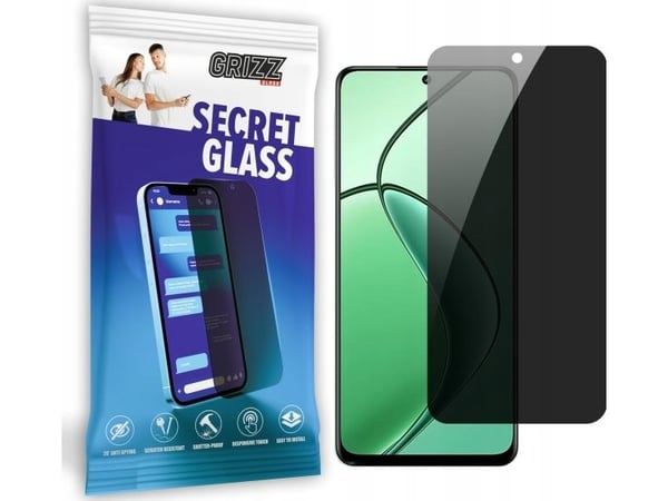 GrizzGlass GrizzGlass SecretGlass Privacy Glass for Realme Narzo N65