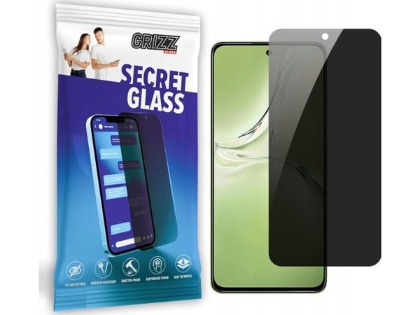 GrizzGlass personvern-/hemmelighetsglass SecretGlass til Oppo K12x