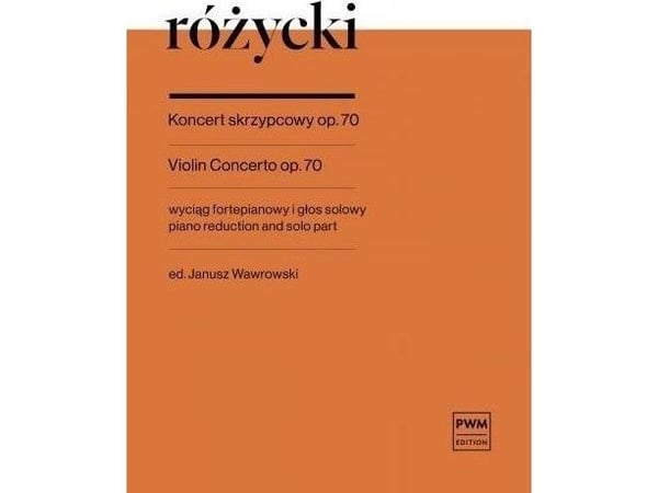 Polsk musikkutgivelse: Konsert for fiolin op. 70