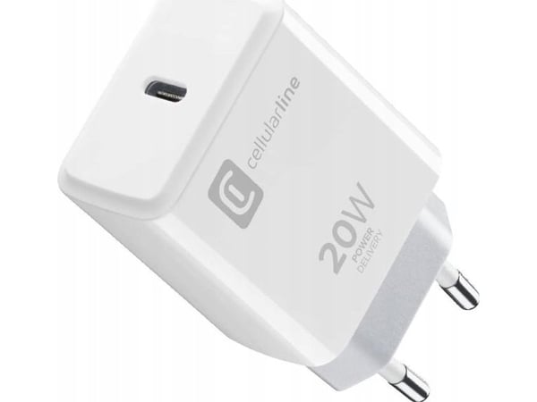 Cellularline 8018080398353, Innendørs, AC, 12 V, Hvit