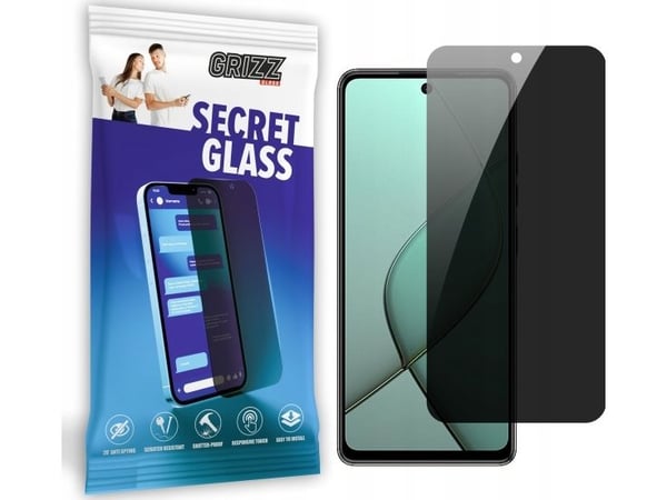 GrizzGlass personvernskjermglass GrizzGlass SecretGlass til Tecno Spark 20 Pro 5G