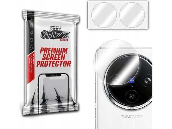GrizzGlass HybridGlass kameralasi Vivo X100s Pro -laitteelle