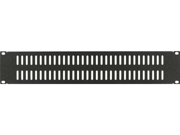 Lanview by Logon - Täckpanel - snap locking - svart, RAL 9005 - 2U - 19"