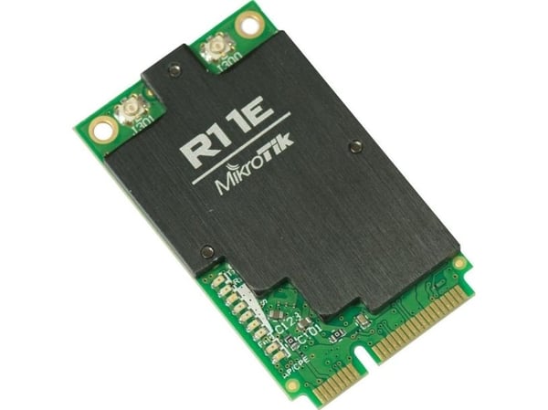 MikroTik RouterBOARD R11e-2HnD - Nettverksadapter - PCIe Mini Card - 802.11b/g/n
