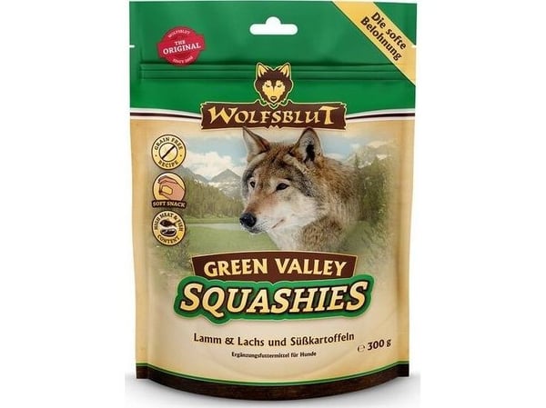 Wolfsblut Wolfsblut Dog Squashies Green Valley Dog Treat 300g