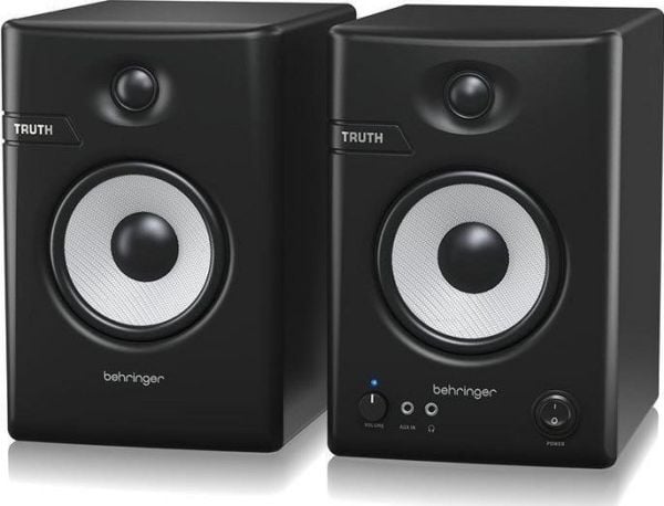 Behringer Truth 4.5 BT, 2-veis, 2.0 kanaler, Ledning & Trådløs, 32 W, 60 - 20000 Hz, Sort