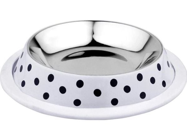 Duvo+ metalskål til hund Kropki XL 2,1 L 32,3 cm