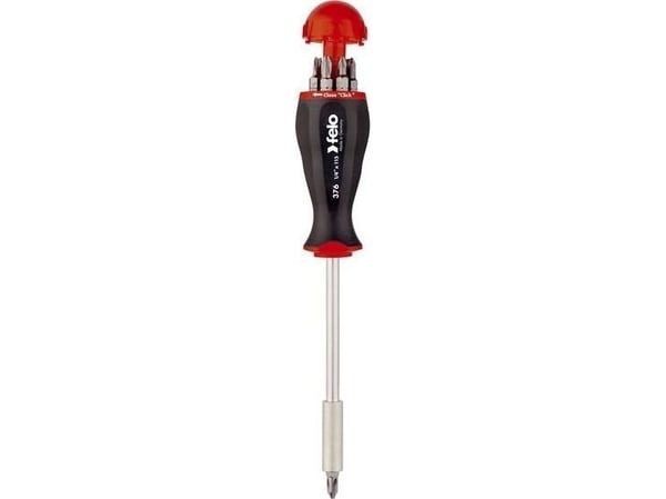 Felo WRKRETAK skrutrekker med magnetisk holder + 8 bits (1 sett)