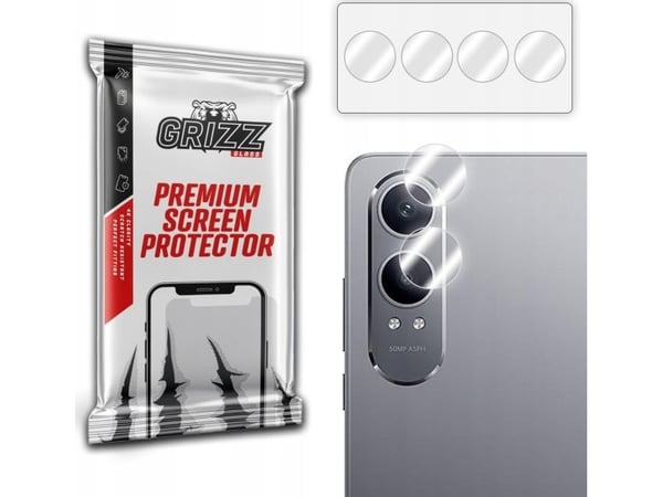 GrizzGlass Szkło med aparat GrizzGlass HybridGlass Kamera til Oppo K12x