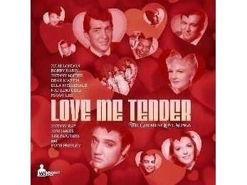 Skivspelare Grammofon Pearl Hunters Records Love me tender - vinylskiva