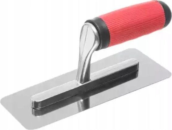 Trowel Jeger, 200 mm, 80 mm, stainless steel