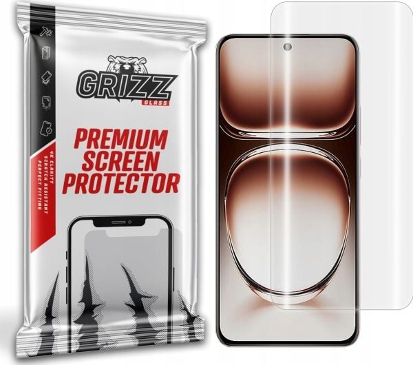 GrizzGlass hydrogel skjermbeskyttelsesfilm GrizzGlass Hydrofilm til Oppo Reno 12