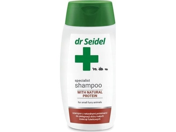 Dr Seidel proteinsjampo for små pelsdyr 220 ml