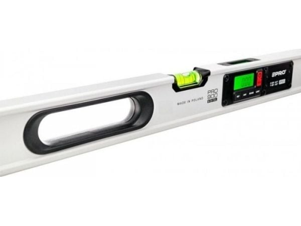 PRO POZIOMICA PRO900 vater med elektronisk avlesning og magneter 180 cm (1 stk)