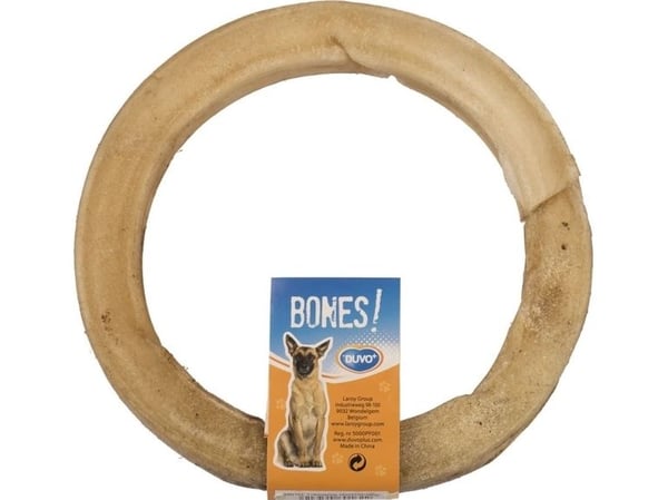Duvo+ Duvo+ Dog Treat Cattle Ring Chew 1kpl 12cm 12cm