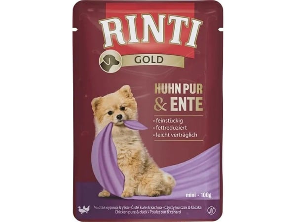 Rinti Rinti Gold Märkäruoka kana ankka 100g