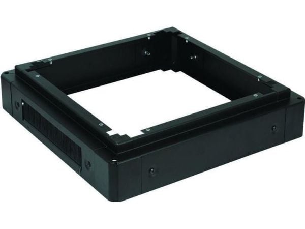 Lanview by Logon - Rack-sokkel - svart, RAL 9005