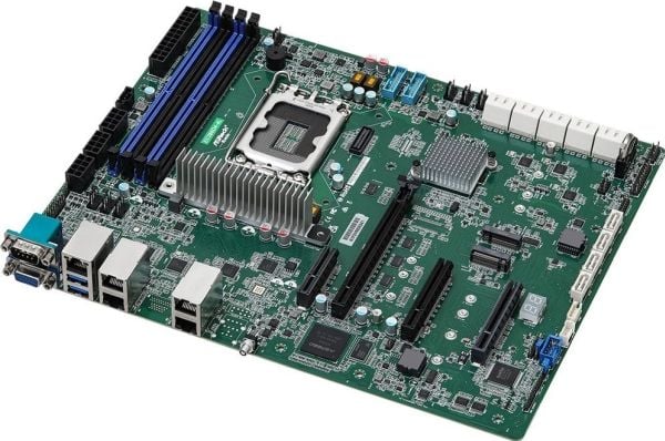 ASRock Rack EC266D4-4L - Hovedkort - ATX - LGA1700-sokkel - C266 Chipset - USB 3.2 Gen 1 - 4 x Gigabit LAN - innbygd grafikk