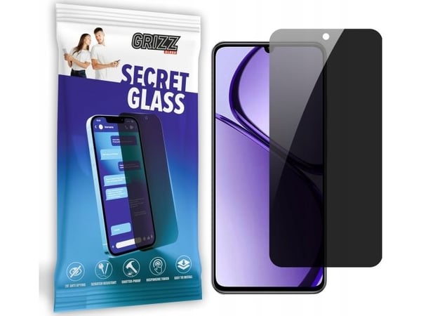 GrizzGlass GrizzGlass SecretGlass Privacy Glass for Realme Narzo N63