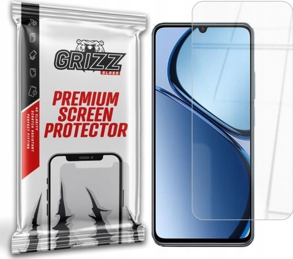 GrizzGlass Szkło hybrydowe GrizzGlass HybridGlass do Realme C63