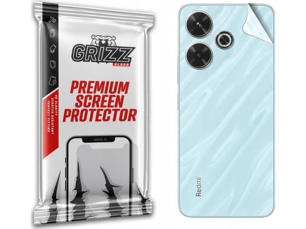 GrizzGlass film for bakside GrizzGlass SatinSkin til Xiaomi Redmi 13