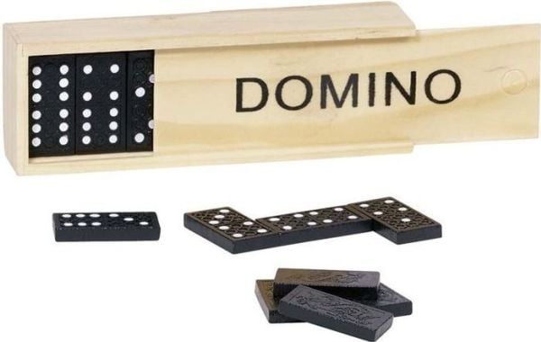 Lean Sport Domino puulaatikossa 28 el.