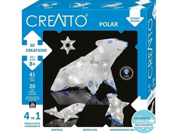 Piatnik Creatto Hehkuva jääkarhu ja ystävät